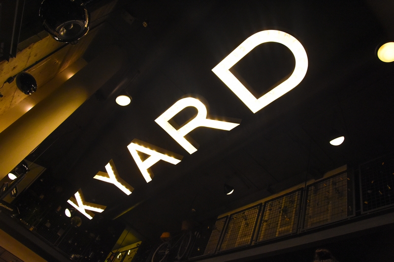 Kitchen Yard on Saturday Night
